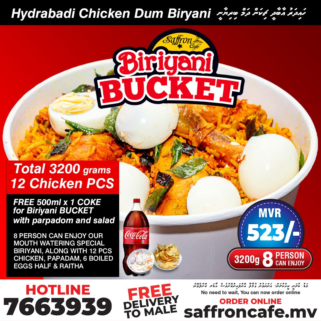 Hyderabadi Chicken Dum Biriyani Bucket