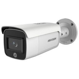 DS-2CD2T46G1-SL - 4 MP AcuSense Strobe Light and Audible Warning Fixed Bullet Network Camera