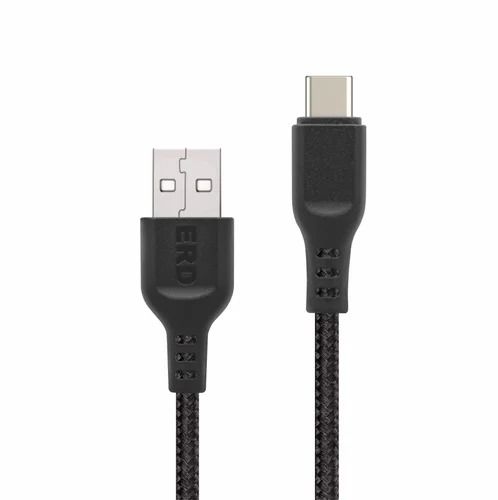 ERD UC-68 Type-C Braided Cable (Black) 35W 