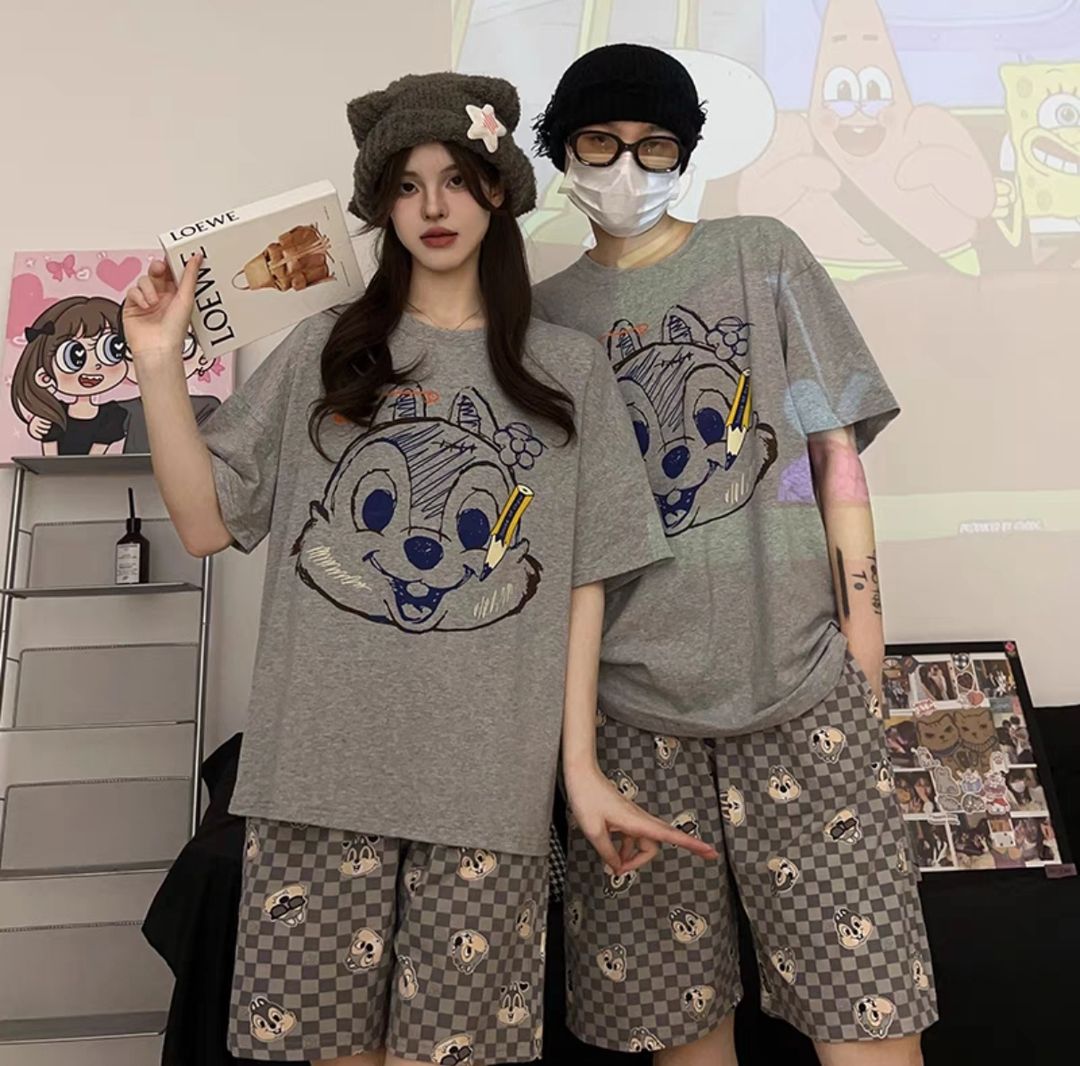 Rabbit couples pajamas 