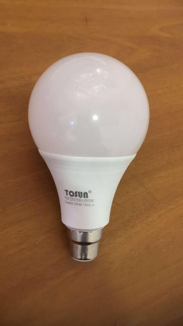 Tosun LED A Bulbs - 6W (Pin, Daylight)