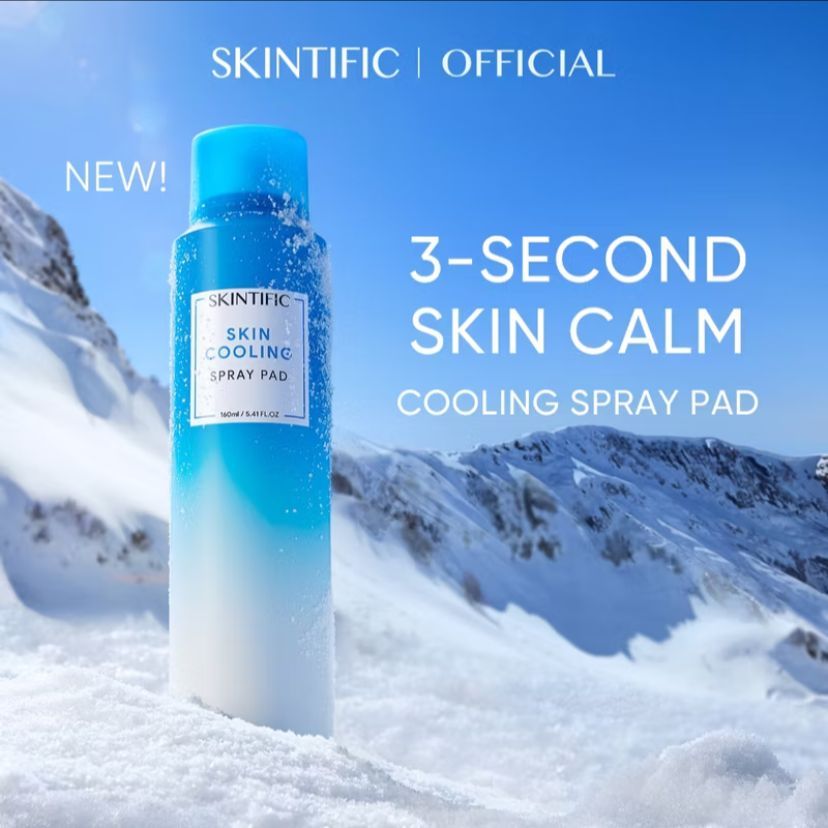 SKINTIFIC COOLING SPRAY PAD