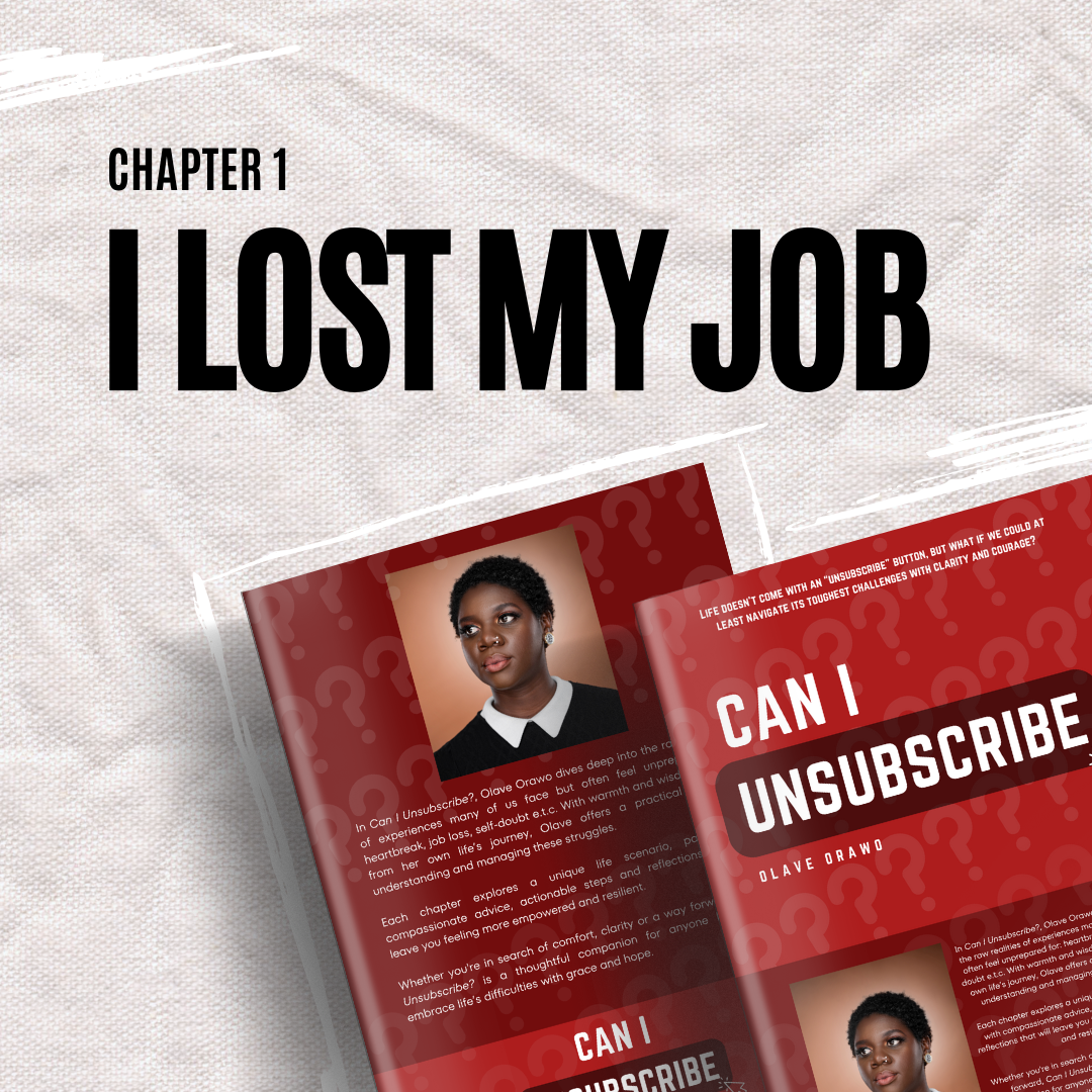 Chapter 1 - I Lost My Job