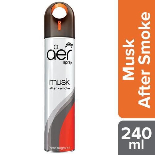 Godrej Aer Room Spray Musk After Smoke, 220ml