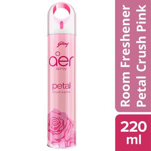 Godrej Aer Room Spray Petal Crush Pink, 220 ml