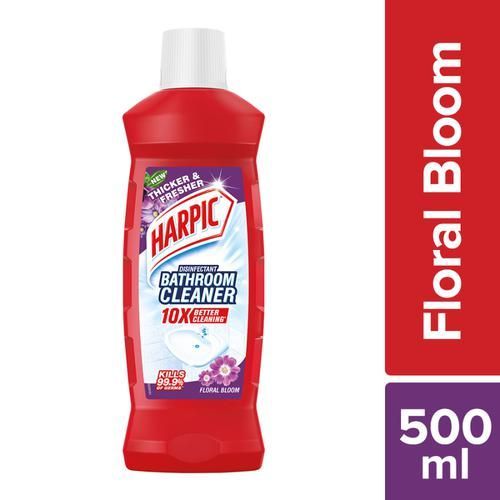 Harpic Bathroom Cleaner Floral Bloom, 500ml