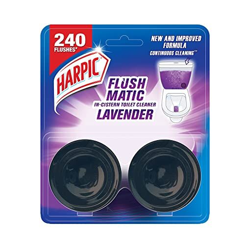 Harpic Flushmatic Twin Lavender, 100gm