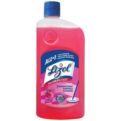 Lizol Disinfectant Surface & Floor Cleaner Liquid - Floral, 975 ml