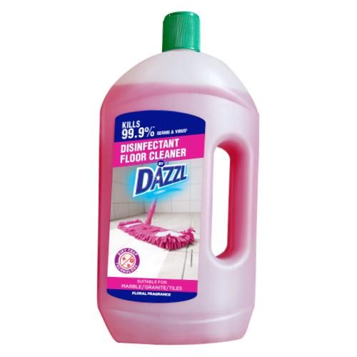 Dazzl Disinfectant Floor Cleaner, 1Ltr