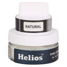 Helios Shoe Cream For Leather With Applicator (Neutral) - 60 gm