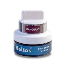 Helios Shoe Cream For Leather (Mahogany) - 60 gm