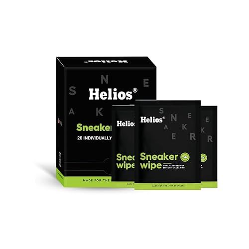 Helios Leather & Sneaker Wipes (Pack of 20)