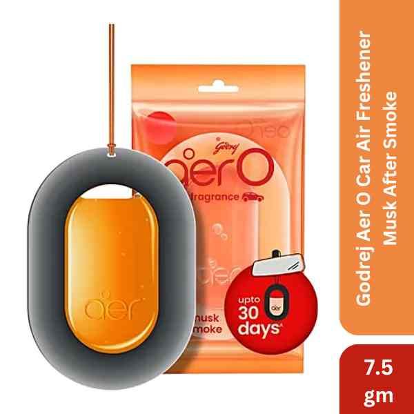 Godrej Aer O Hanging Car Air Freshener - Musk After Smoke, 7.5 g