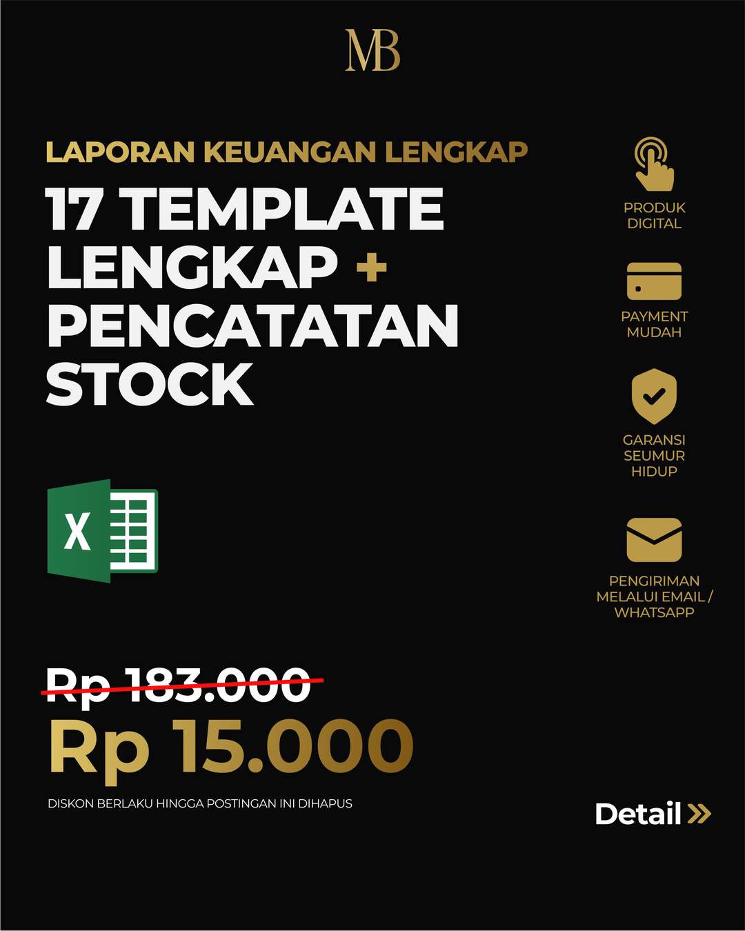 Template Keuangan Usaha Lengkap Excel