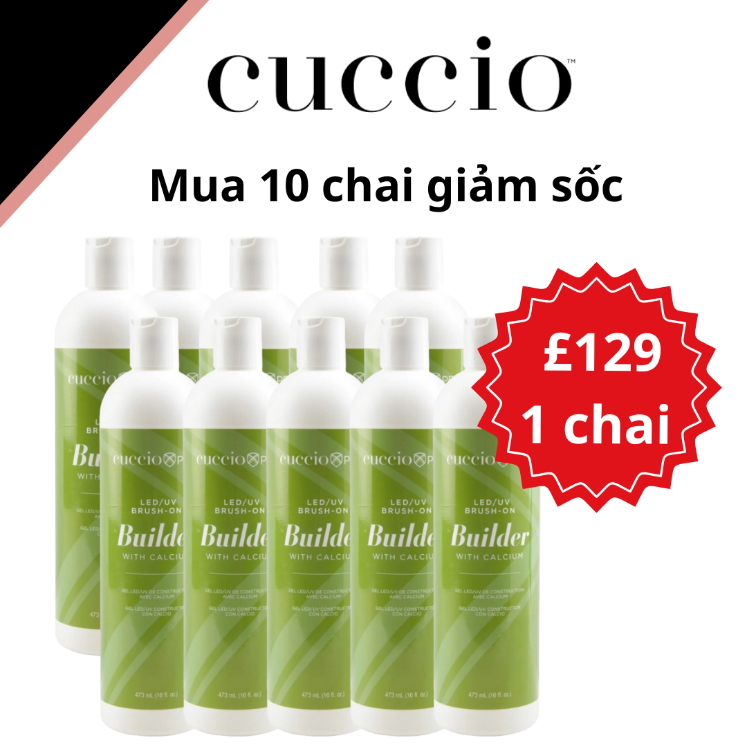 Mua 10 chai Cuccio giảm còn £ 129/1 chai