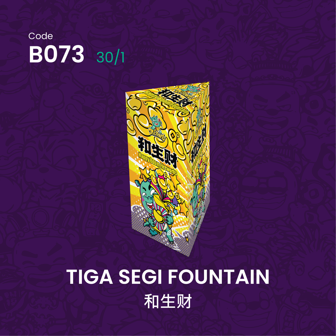 B073 | TIGA SEGI FOUNTAIN 和生财