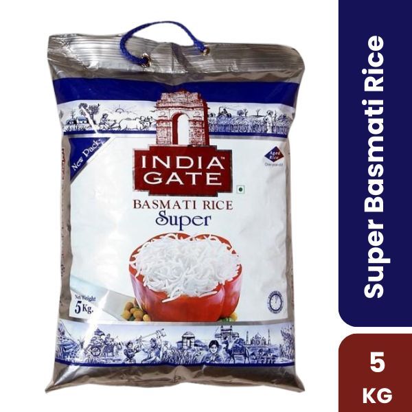 India Gate Super Basmati Rice, 5kg