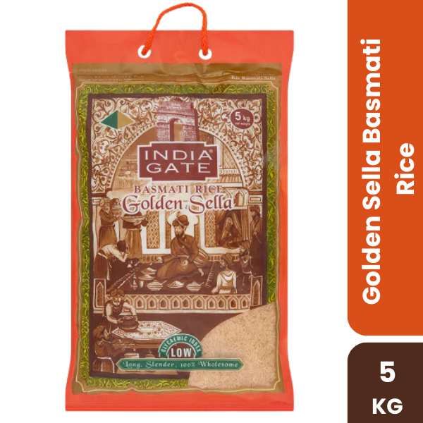 India Gate Sella Basmati Rice, 5kg