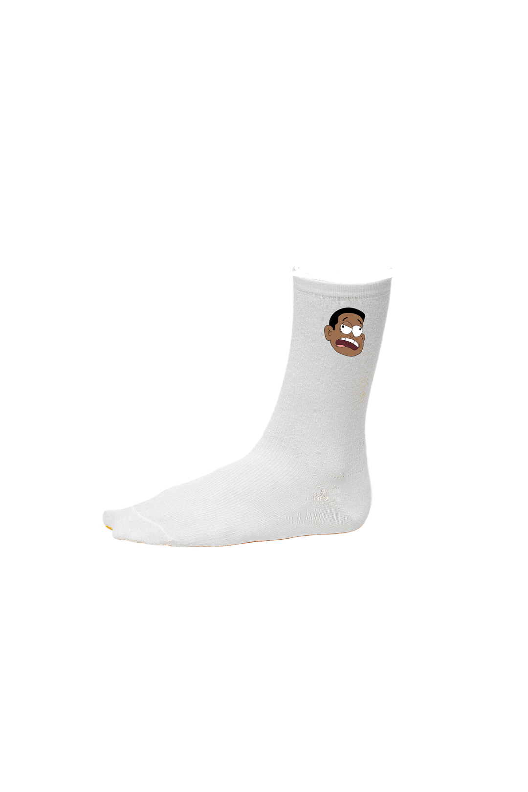 White Logo Socks