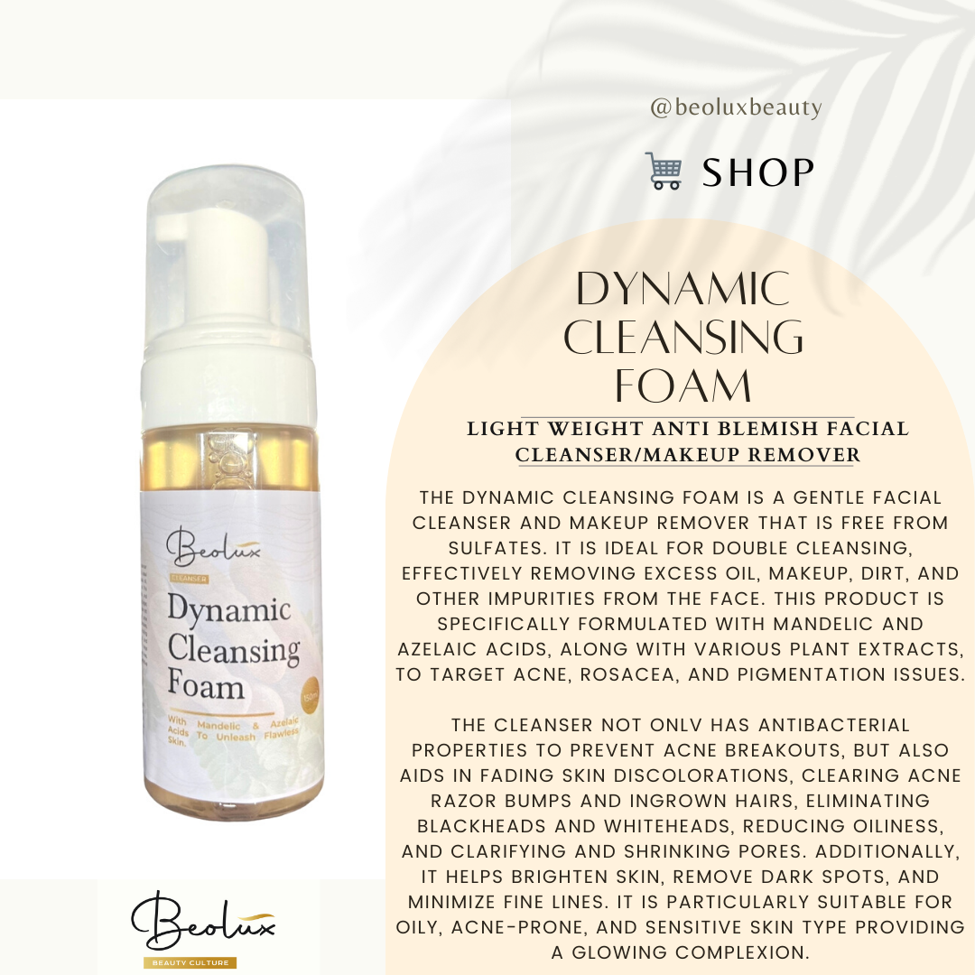 Dynamic Cleansing Foam