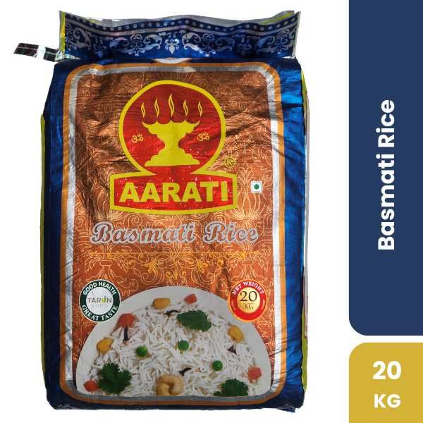 Aarati Basmati Rice, 20kg