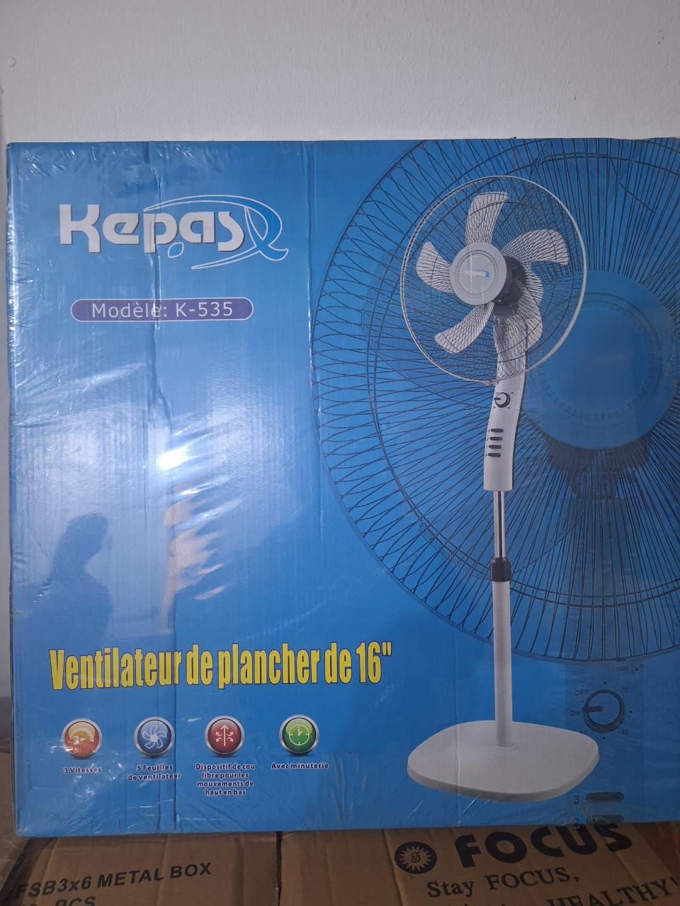 Kepas Standing Fans - 53516