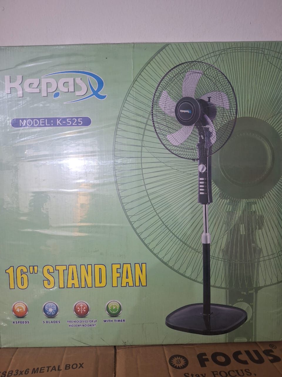 Kepas Standing Fans - 52516