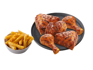 HOT BOX 5 PIECE + CHIPS OR PAP