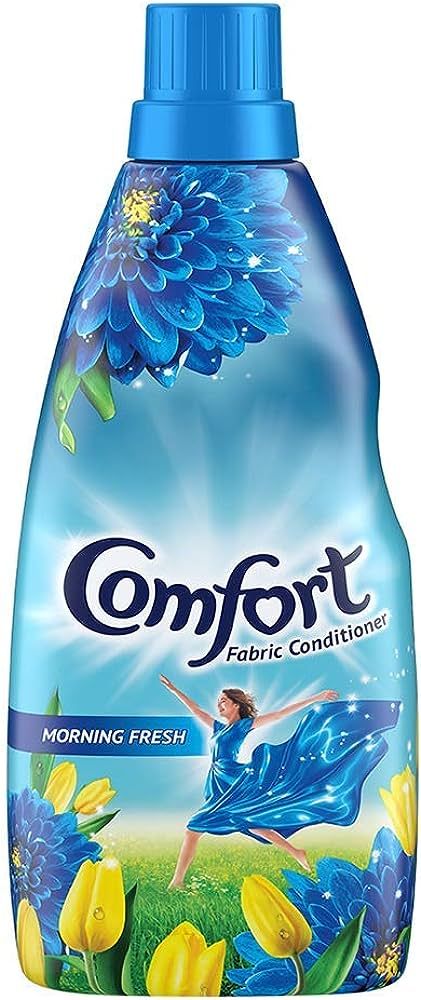 Comfort After Wash Morning Fresh Blue Fabric Conditioner, 860 ml Bottle