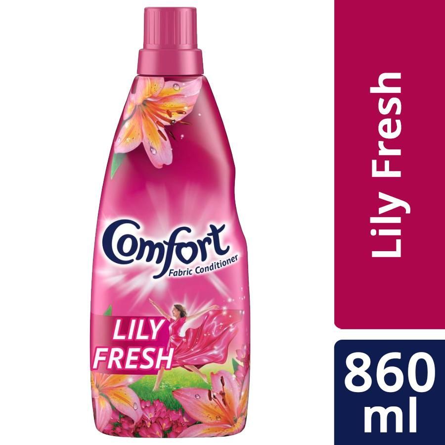 Comfort After Wash Lily Fresh Pink Fabric Conditioner - 860 ml