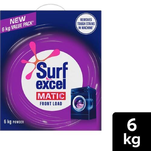 Surf Excel Matic Front Load Detergent Powder, 6 kg