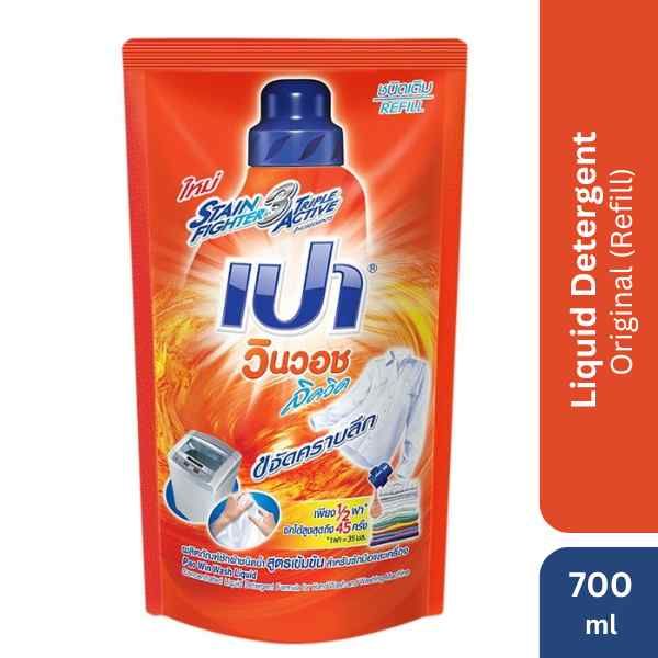 Pao Liquid Detergent (Original) Refill, 700ml