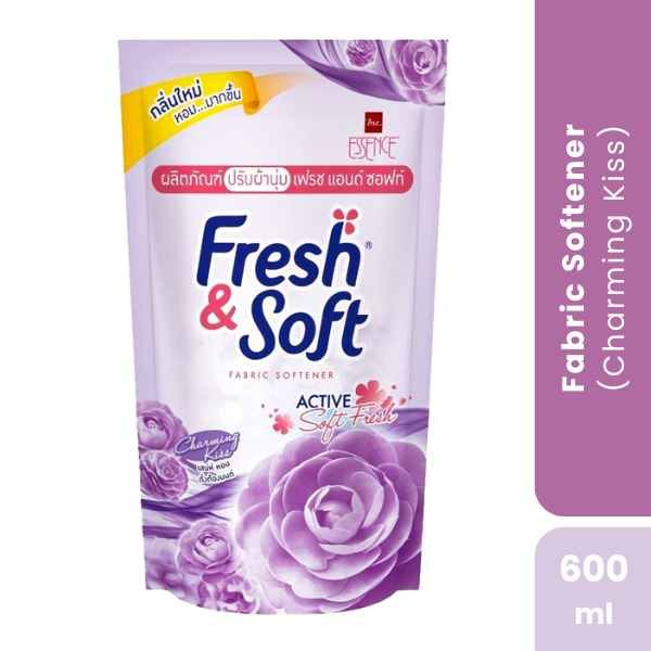 Fresh & Soft Softener (Charming Kiss), 600ml