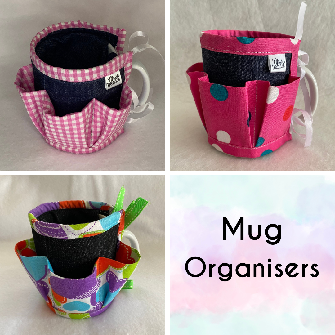 Denim Mug Organisers