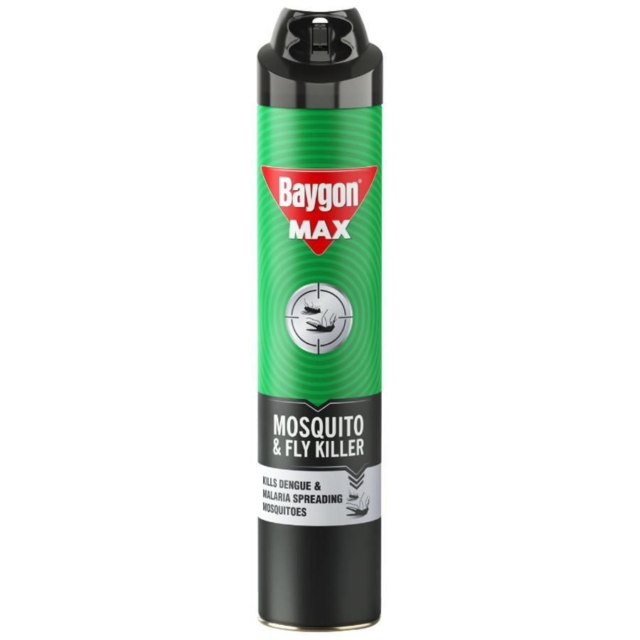 Baygon Max Mosquito & Fly Killer, 625ml