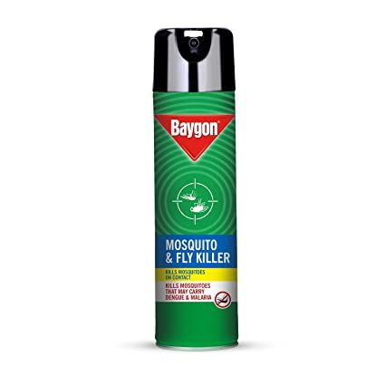 Baygon Mosquito & Fly Killer Spray, 400 ml