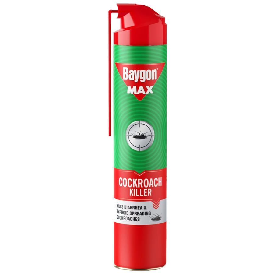 Baygon Max Cockroach Killer Spray CIK, 625 ml