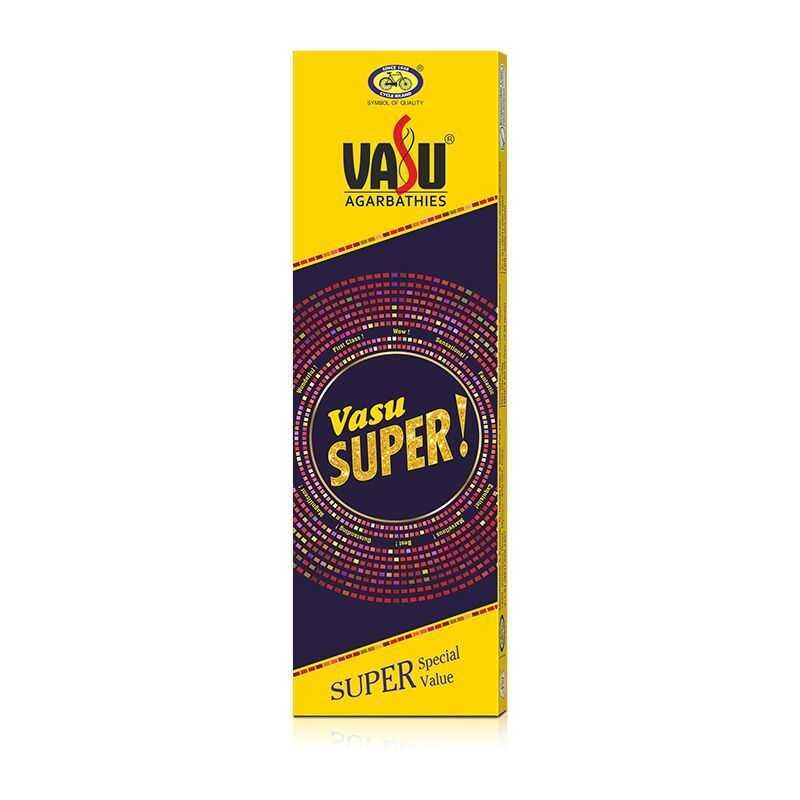 Cycle Vasu Super Rectangle Agarbatti, 85gm