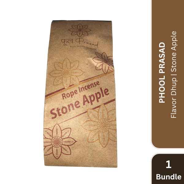 Phool Prasad Flavor Dhup | Stone Apple, 1 Bundle