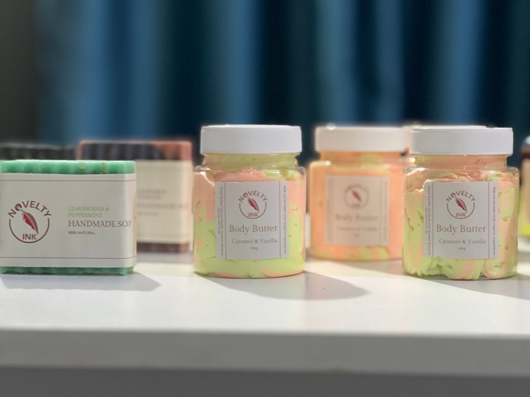 Caramel & vanilla body butter