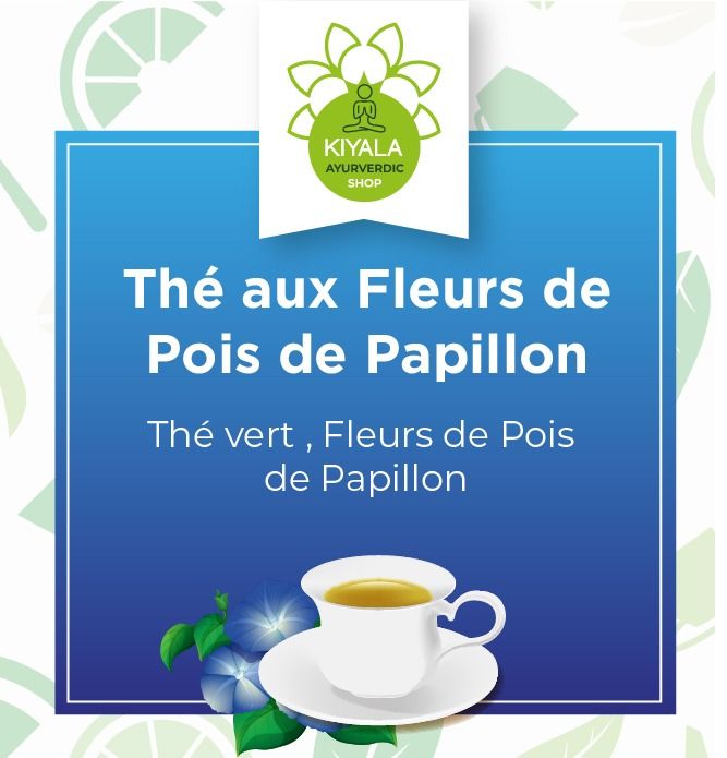 Thé Kiyala à la fleur de poire de papillon