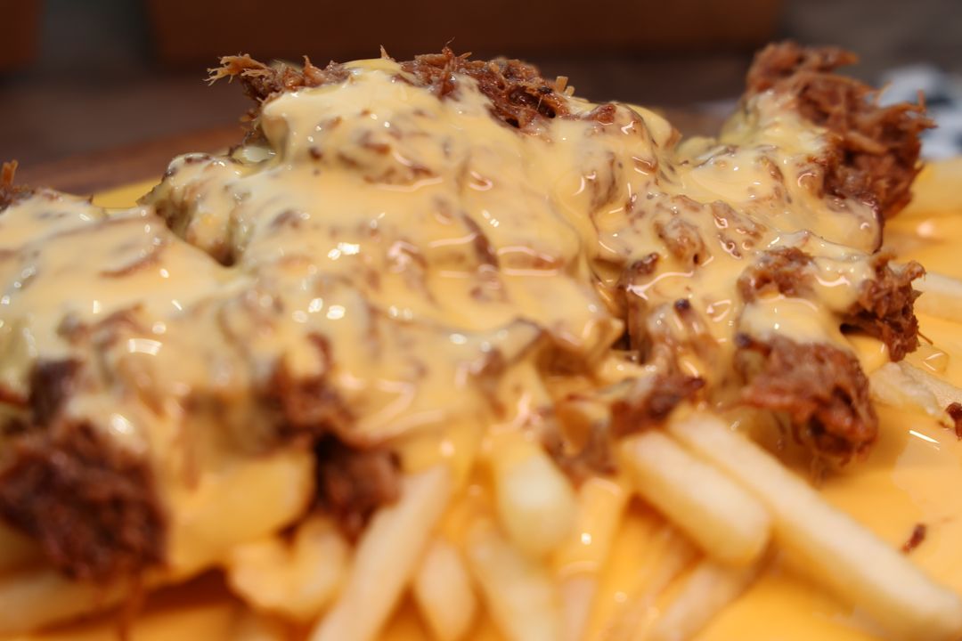 Pulled Cheese fries