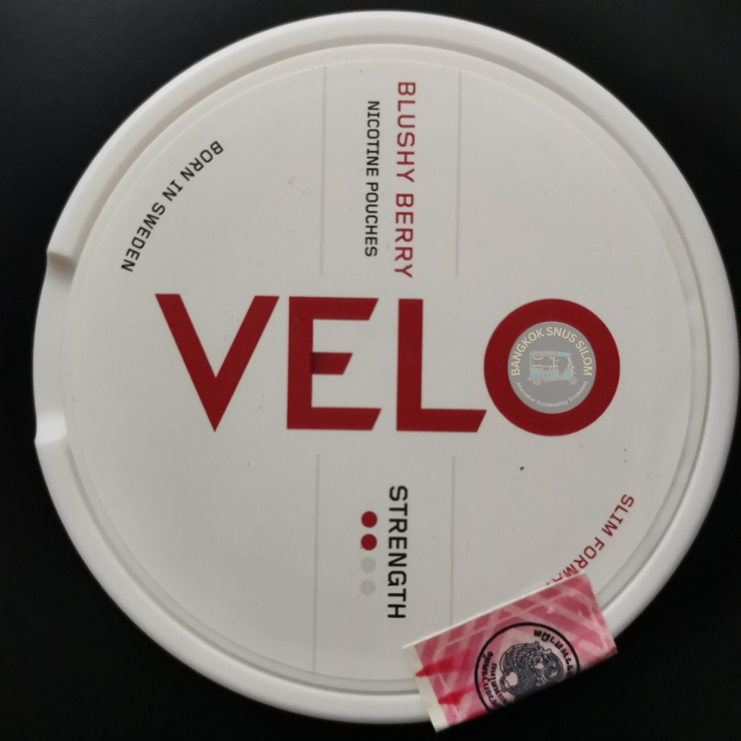 VELO BLUSHY BERRY(RUBY BERRY) ( Nicotine: 14mg/g 20 Pouches )