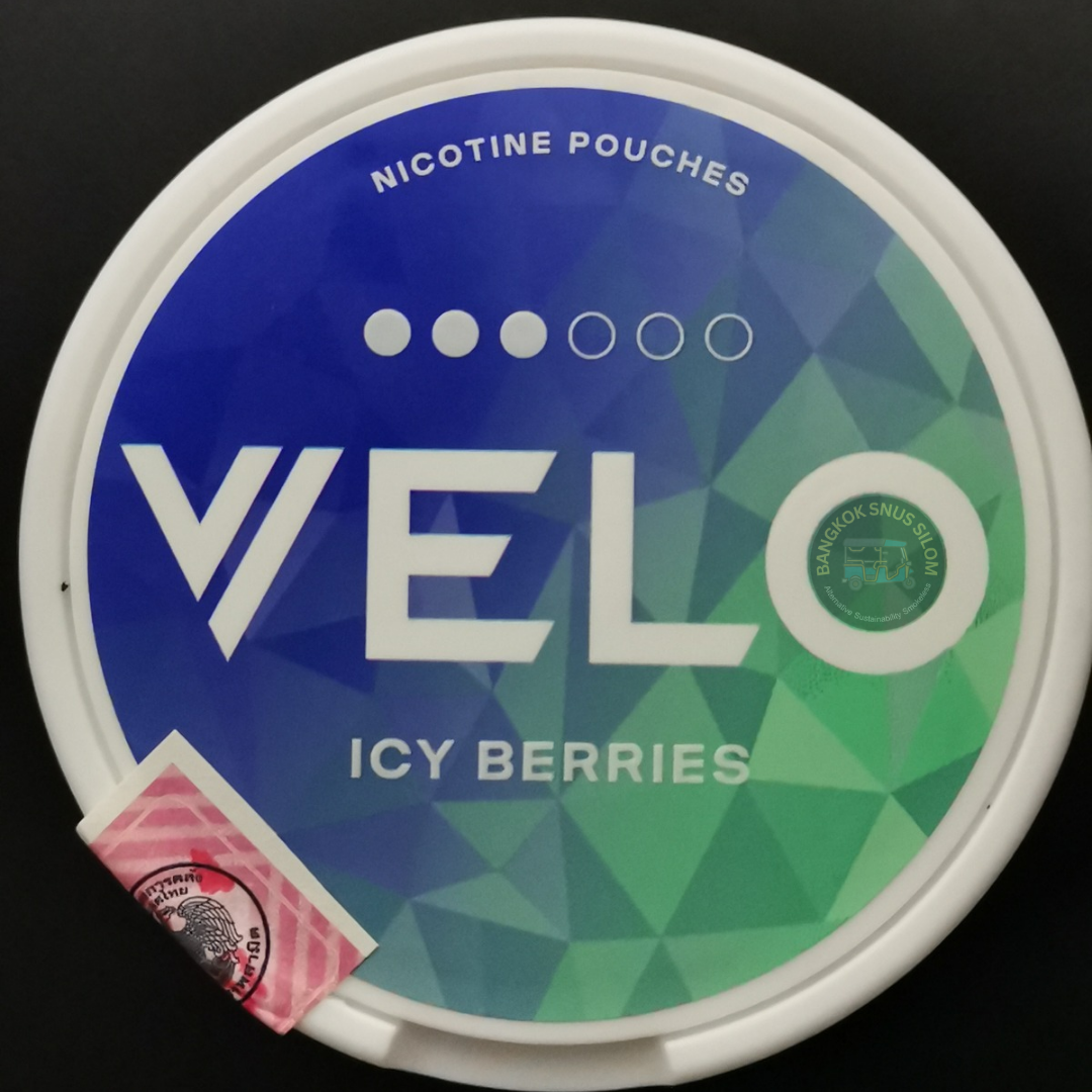 VELO ICY BERRIES ( Nicotine: 14mg/g 20 Pouches )