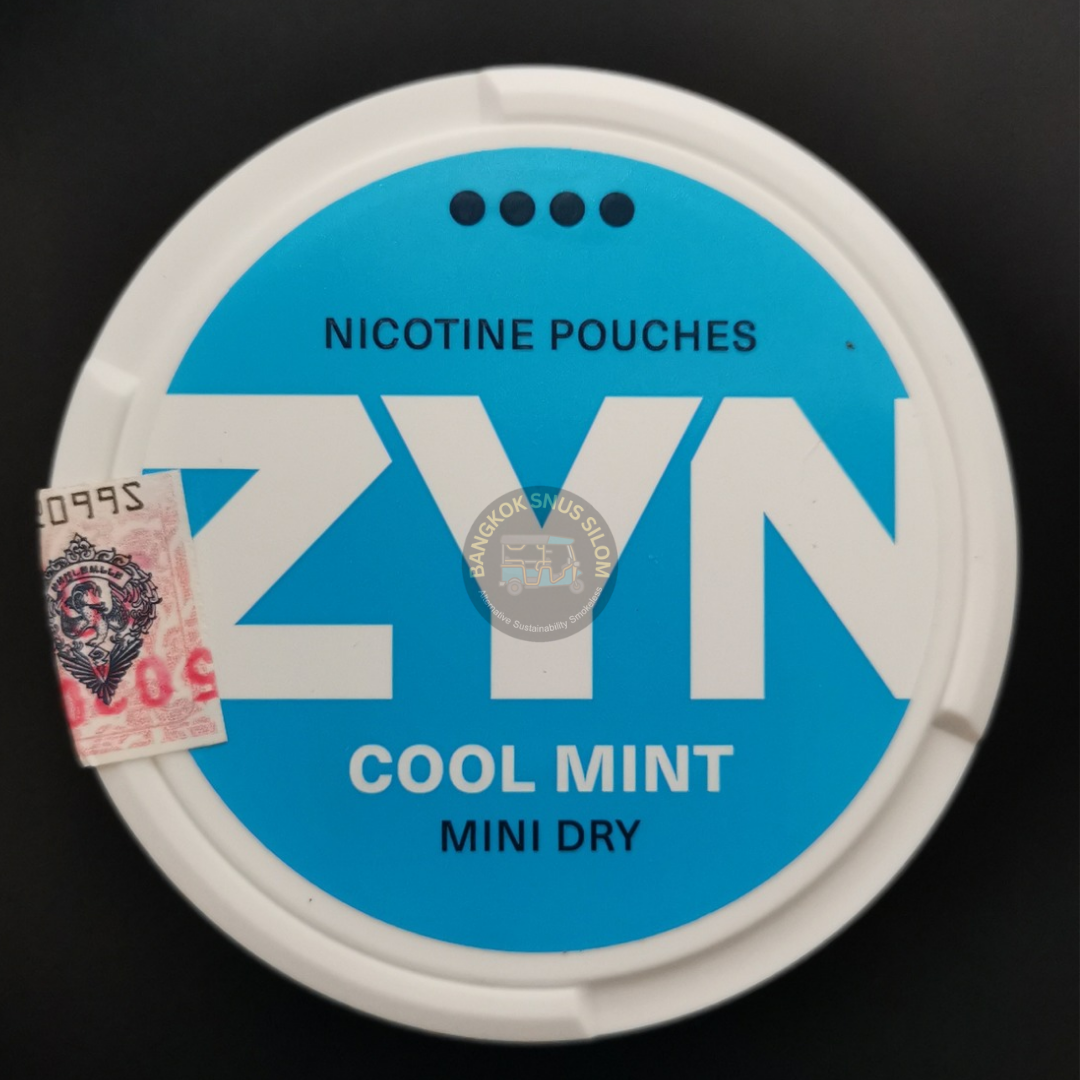 ZYN COOL MINT MINI - ( Nicotine 6 mg/Pouch  20 Pouches/Box )