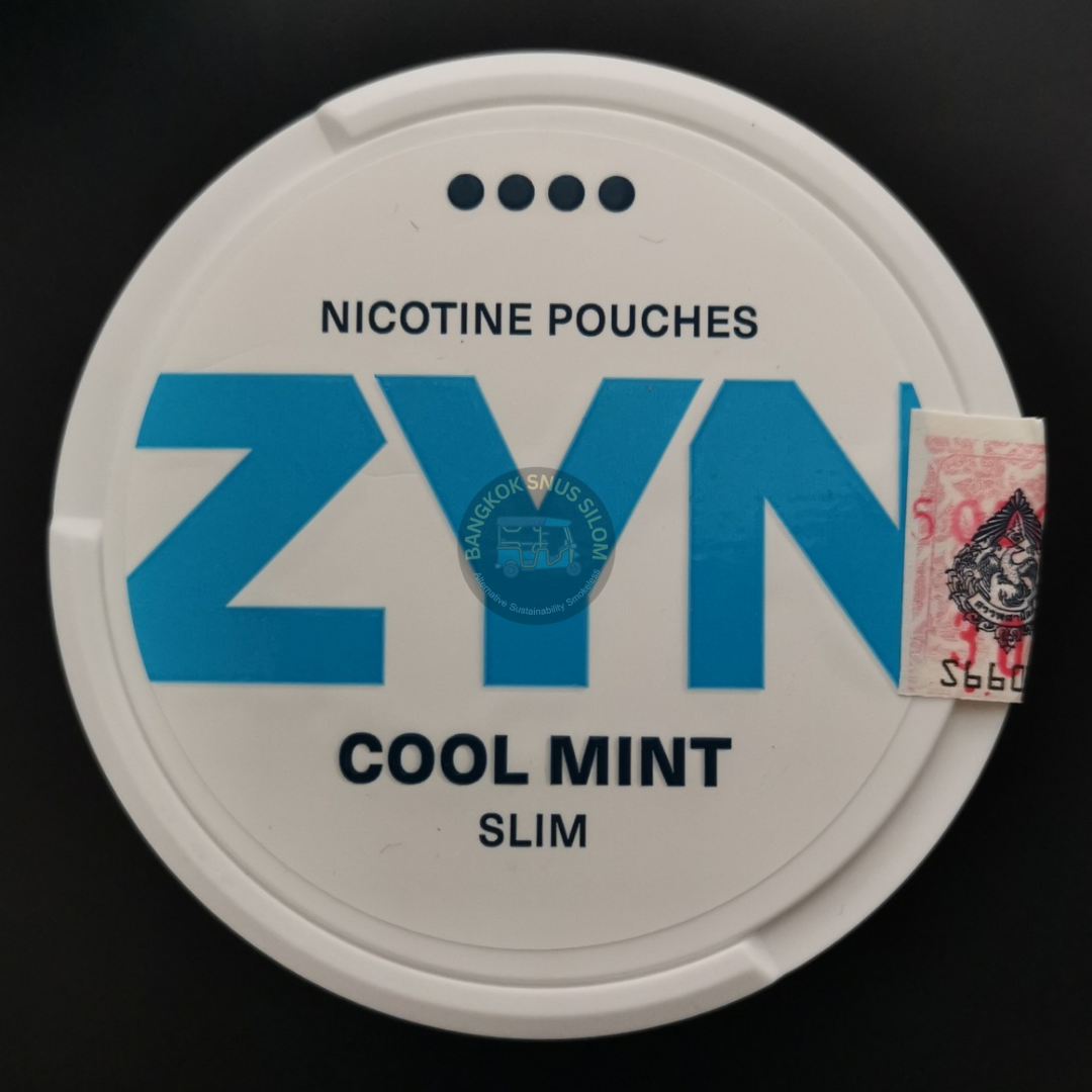 ZYN COOL MINT SLIM - ( Nicotine 12 mg/Pouch  20 Pouches/Box )