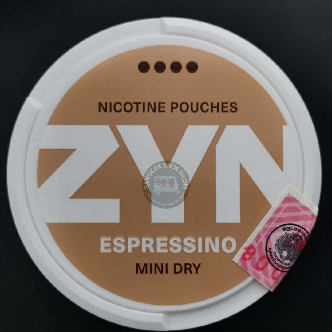 ZYN ESPRESSINO - ( Nicotine 6 mg/Pouch  20 Pouches/Box )