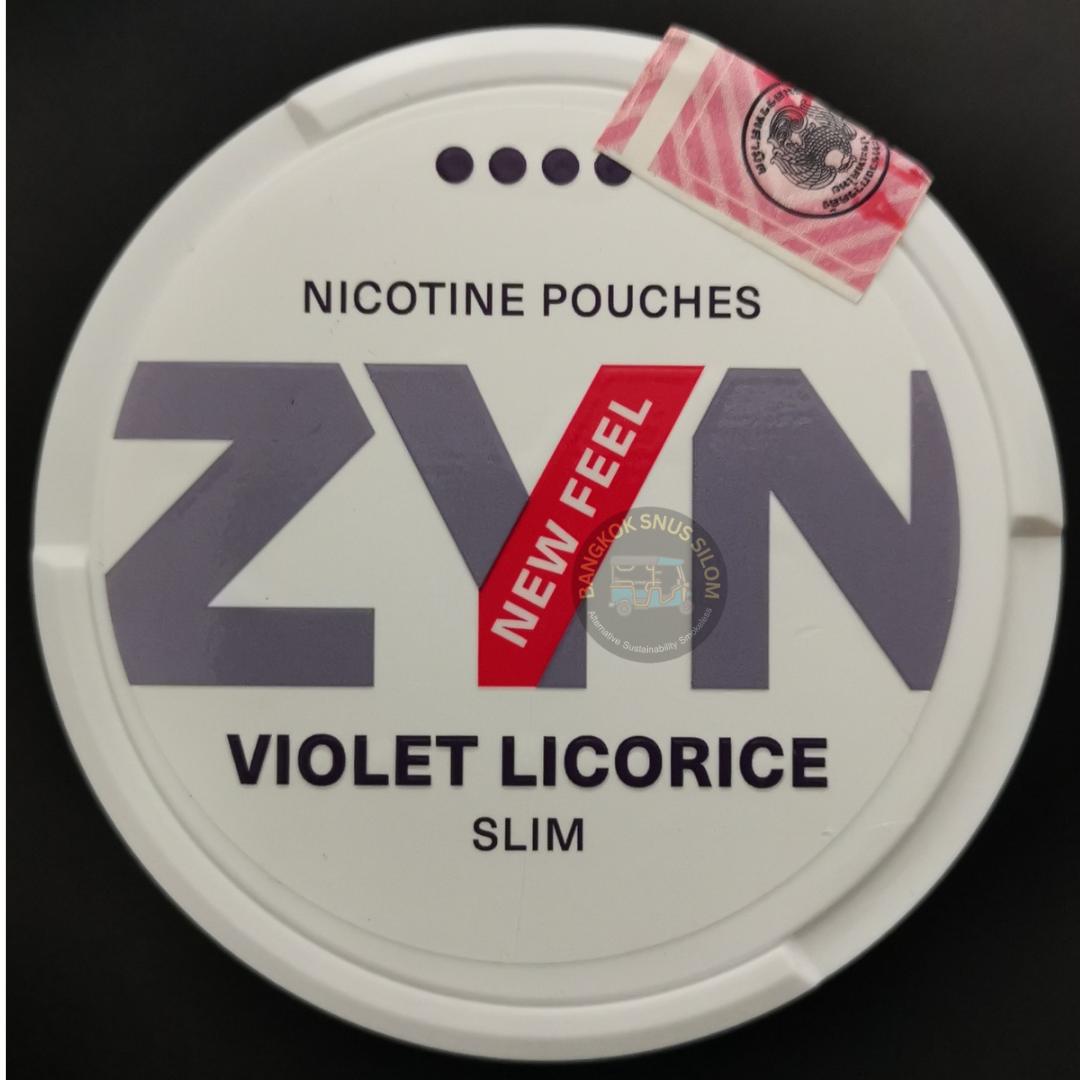 ZYN VIOLET LICORICE  ( Nicotine 11 mg/Pouch  21 Pouches/Box )