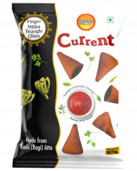 Current Finger Millet Triangle Chips 75G