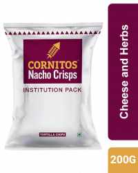 Cornitos Nacho Crisps Institution Pack Cheese and Herbs 200G